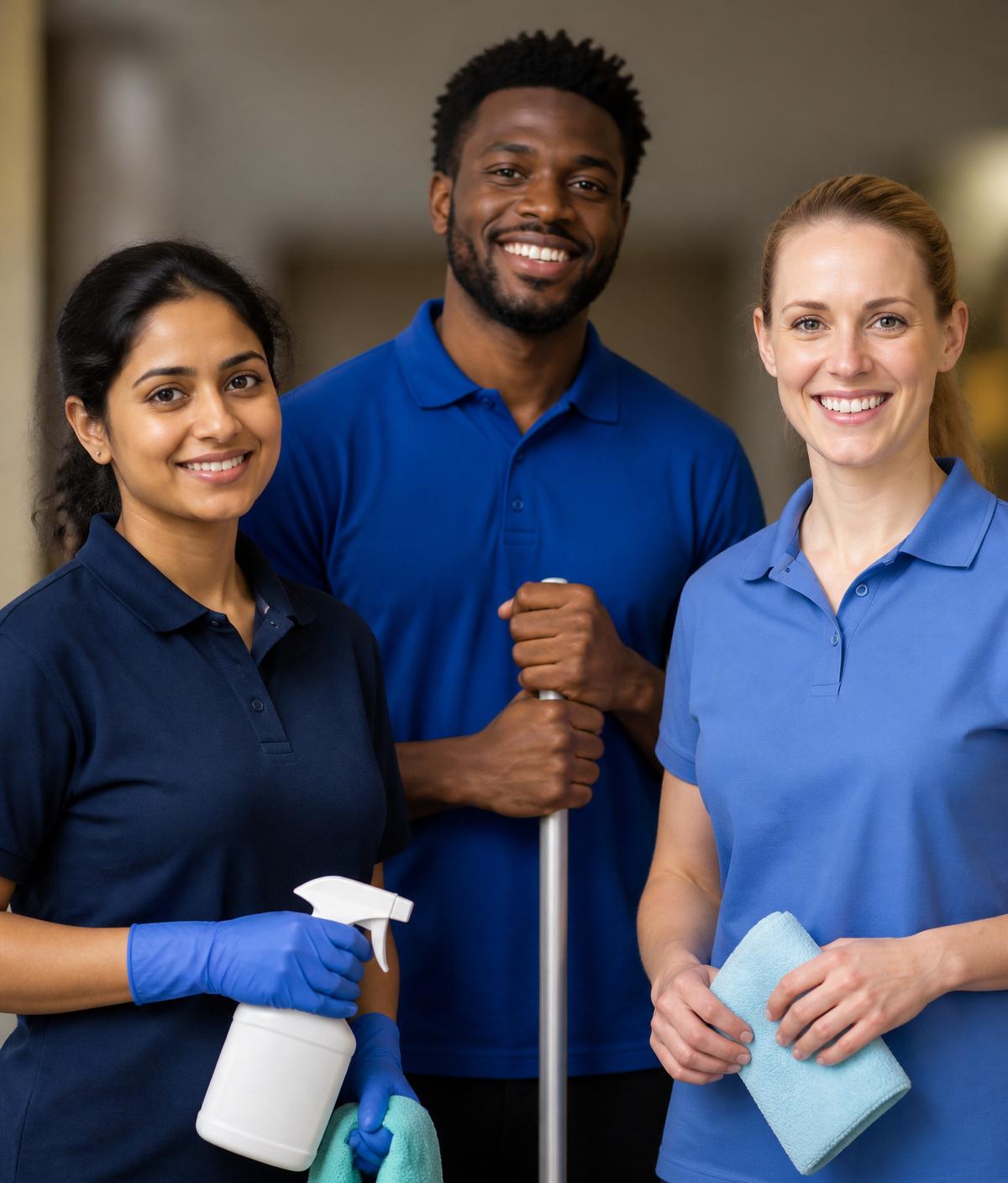 Canadian cleaning professionals reviewing bookings